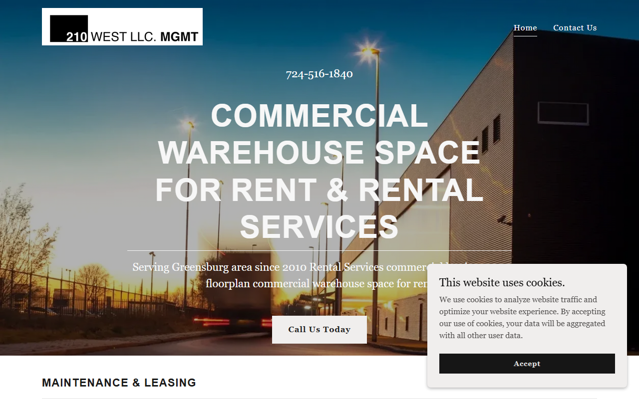 210westmgmt.com screenshot