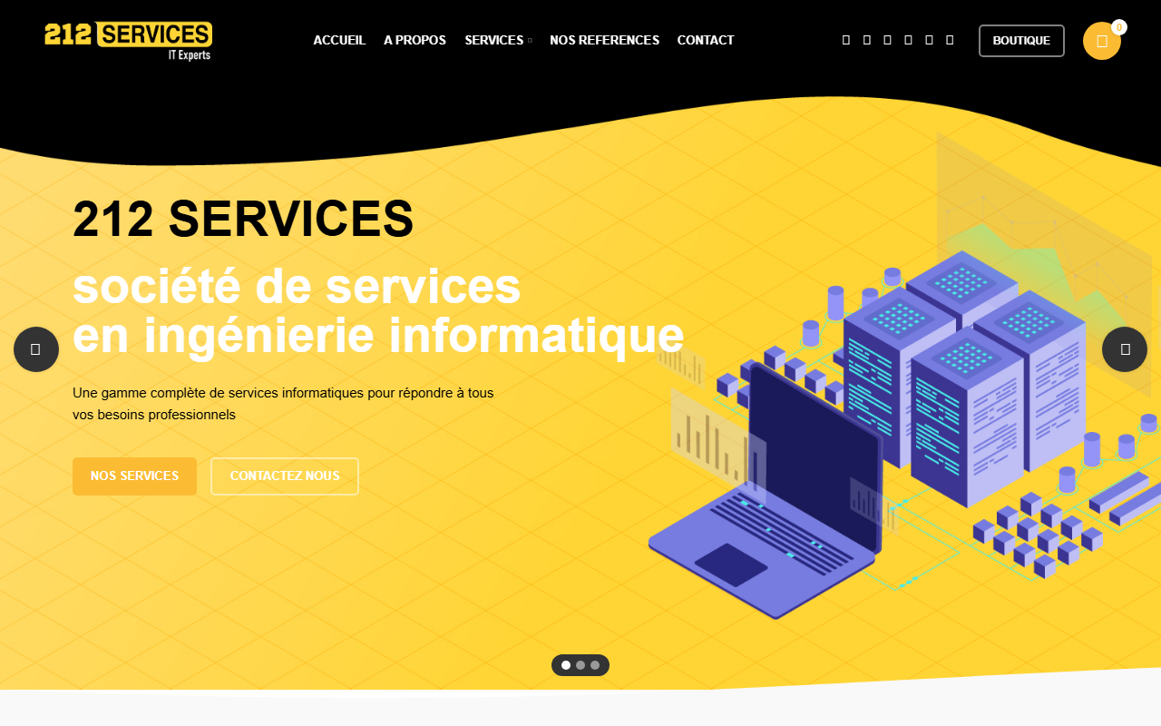 212-services.com screenshot