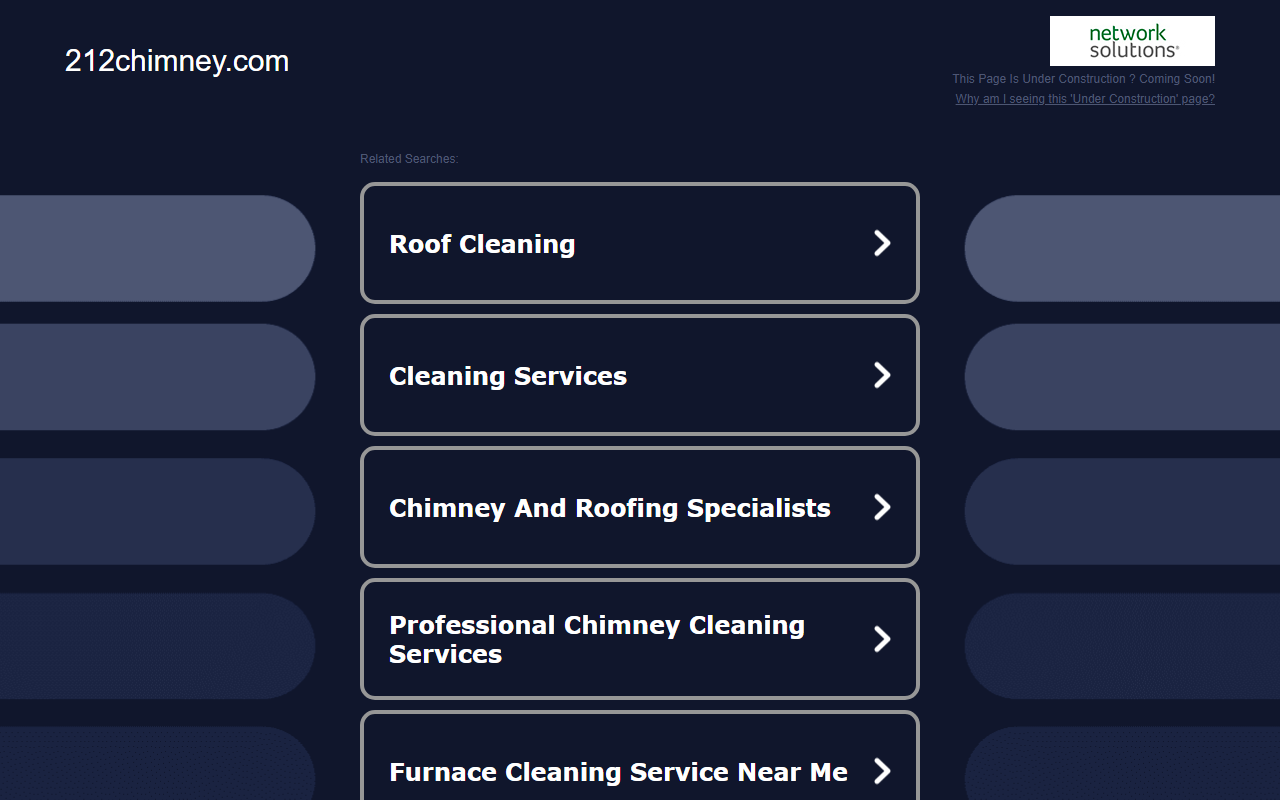 212chimney.com screenshot
