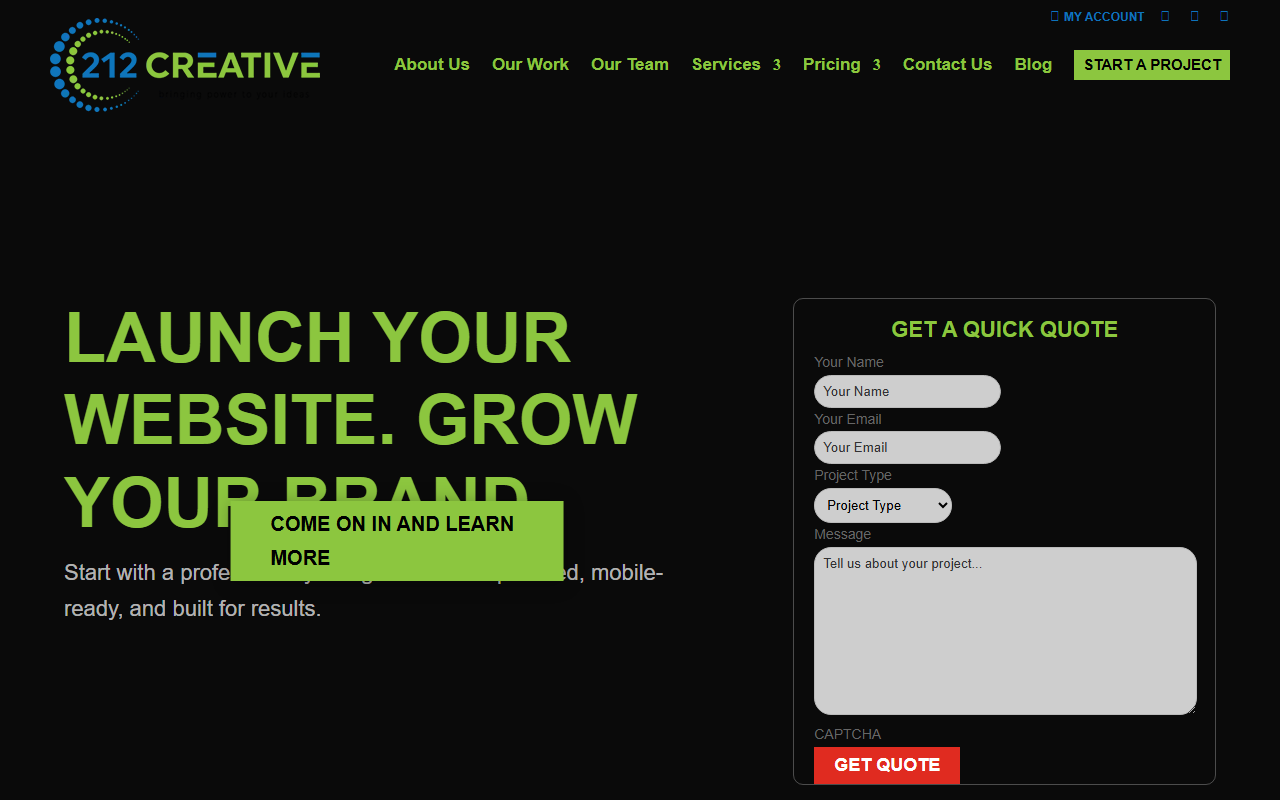 212creative.com screenshot