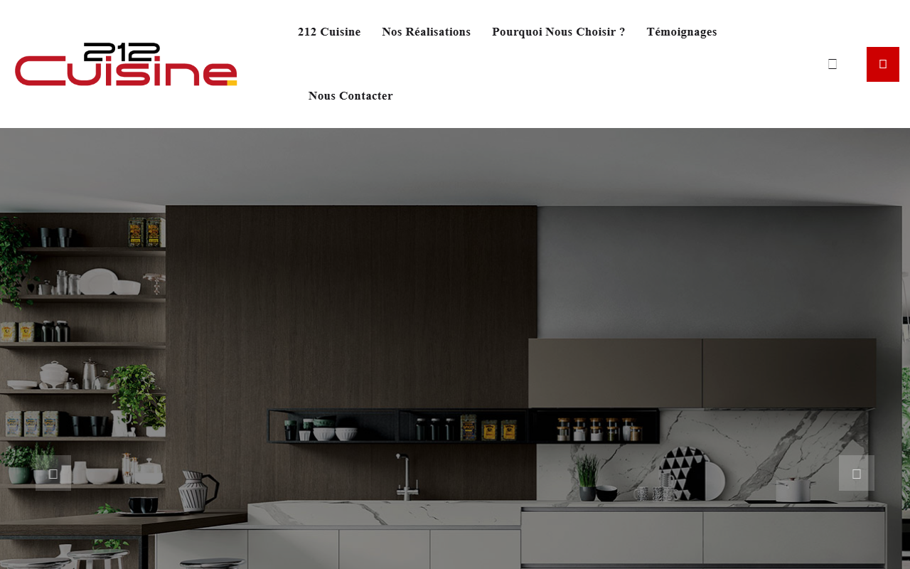 212cuisine.com screenshot