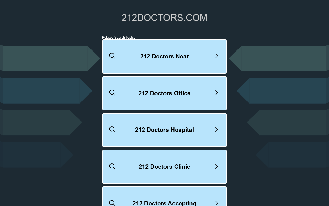 212doctors.com screenshot