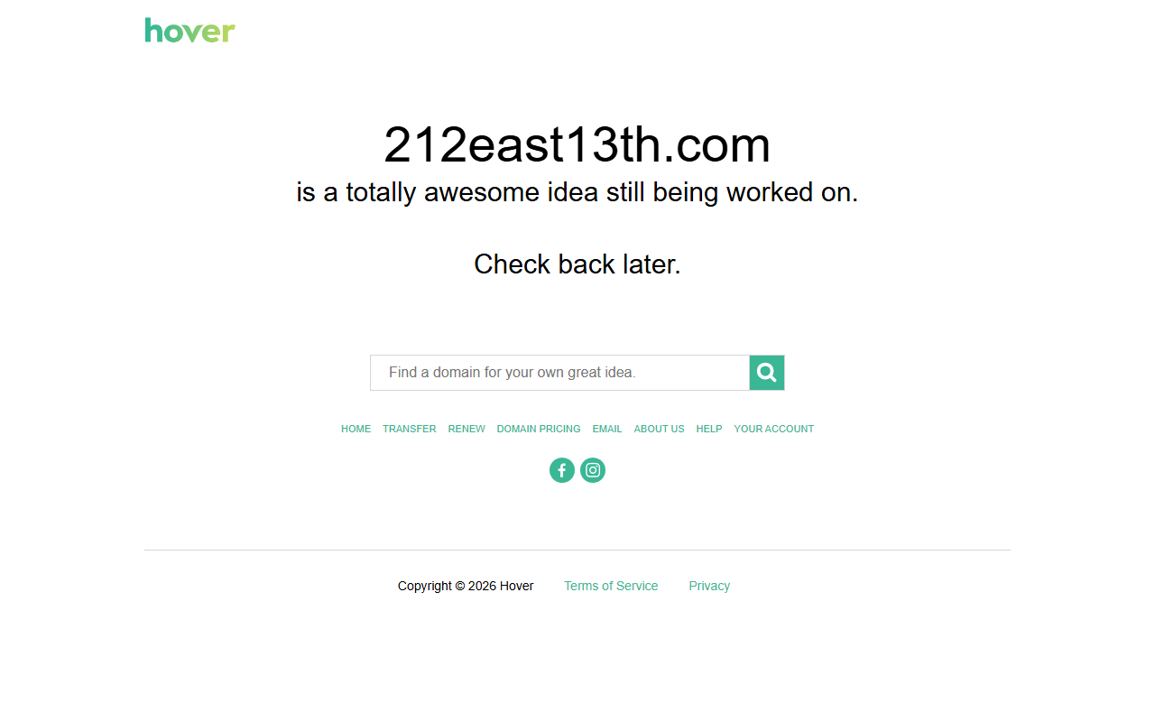 212east13th.com screenshot