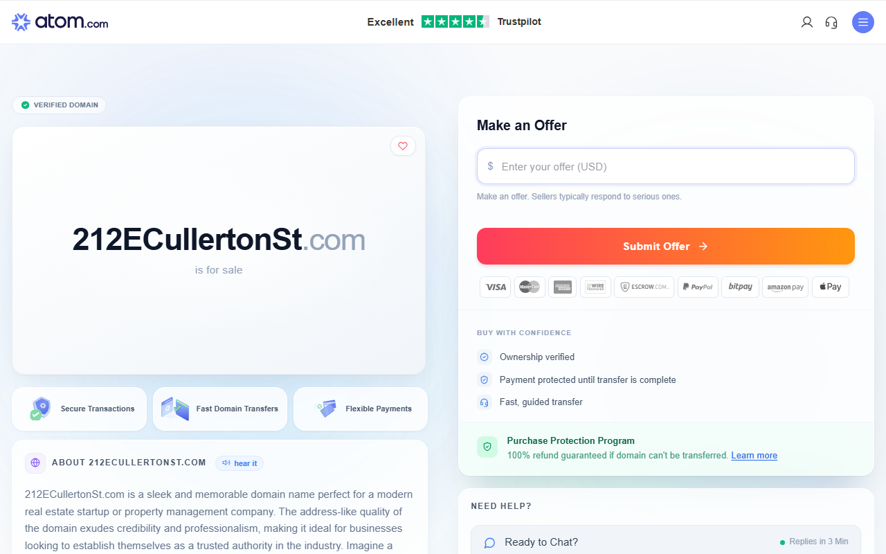 212ecullertonst.com screenshot
