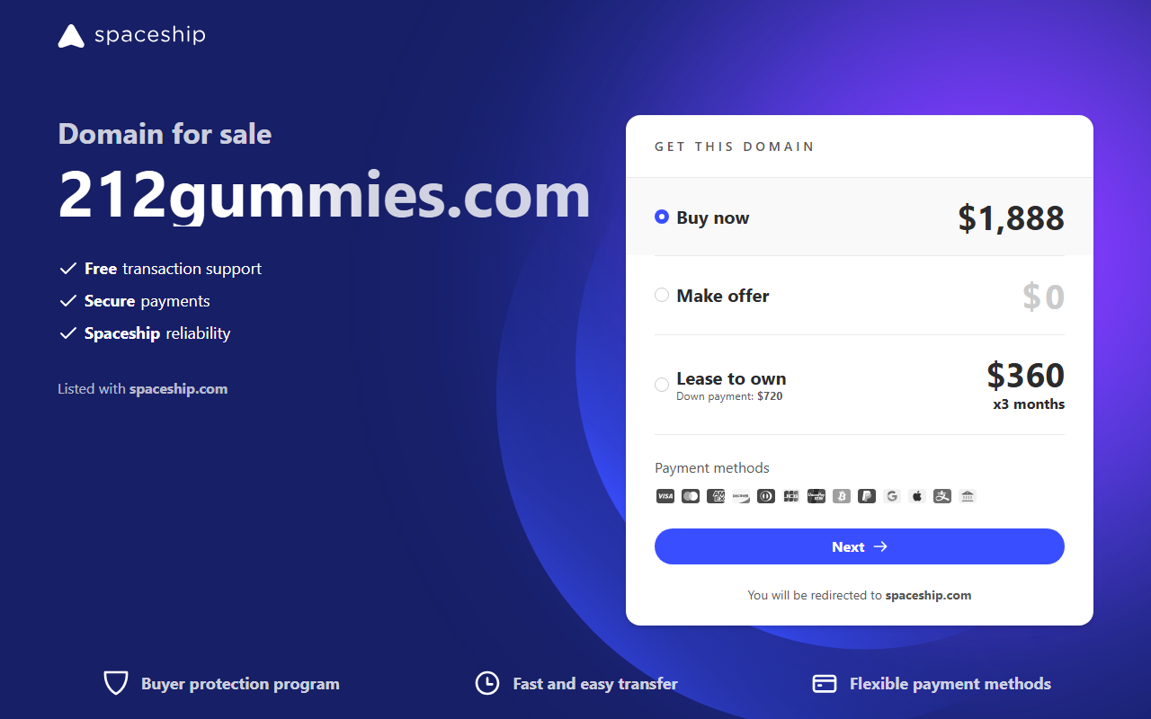 212gummies.com screenshot
