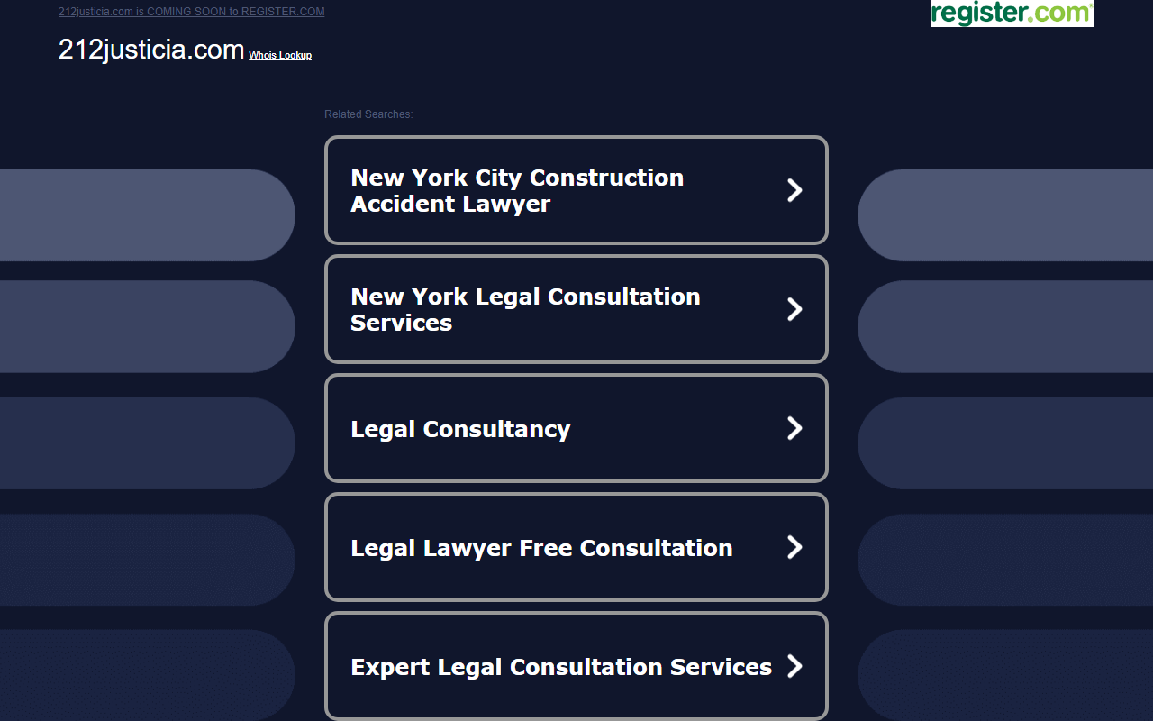 212justicia.com screenshot