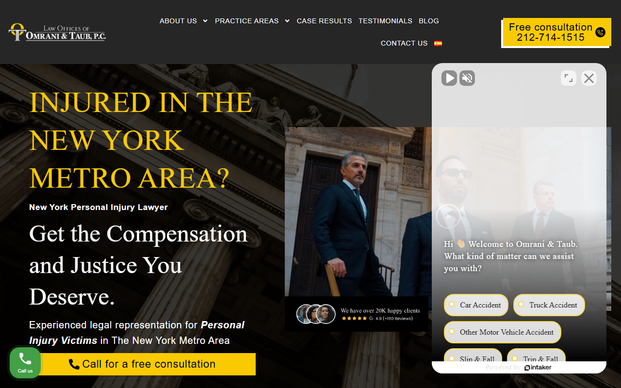 212lawsuit.com screenshot
