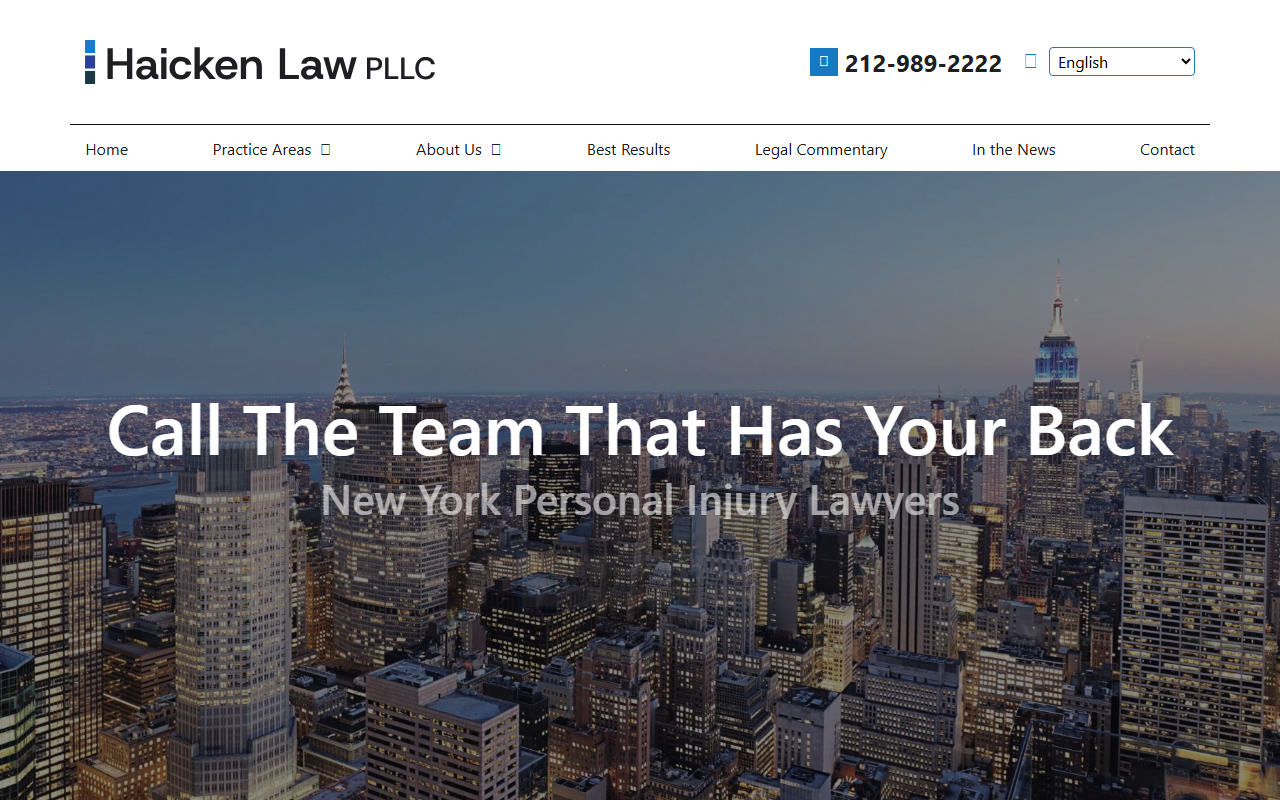 212lawteam.com screenshot