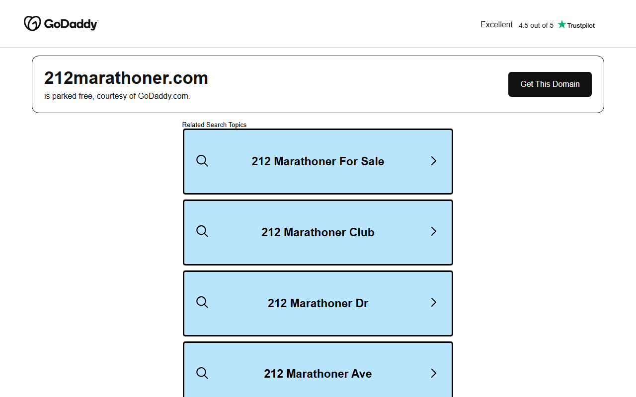 212marathoner.com screenshot
