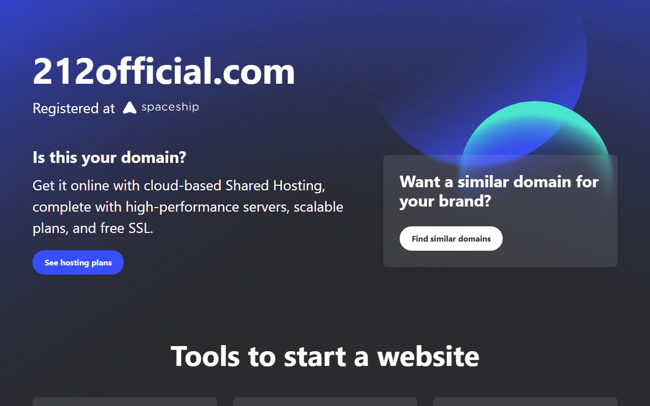 212official.com screenshot
