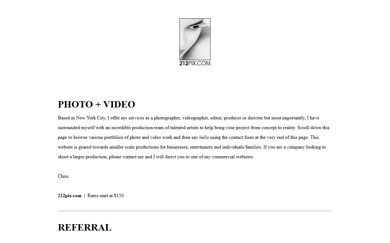 212photovideo.com screenshot