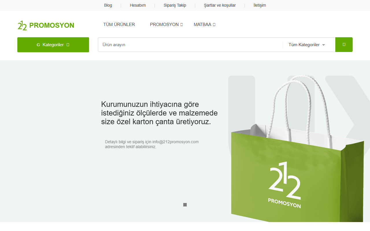 212promosyon.com screenshot