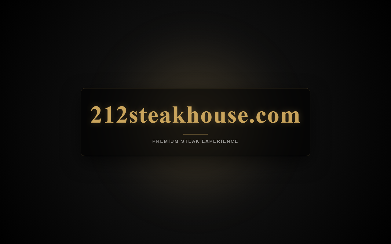 212steakhouse.com screenshot