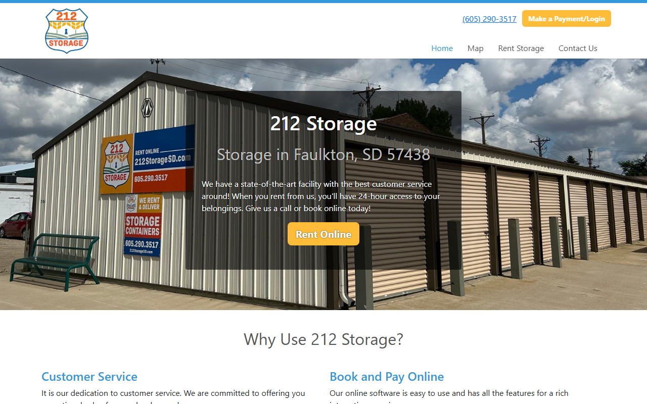 212storagesd.com screenshot