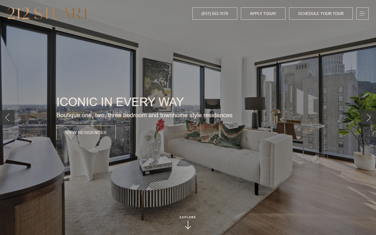 212stuartstreet.com screenshot