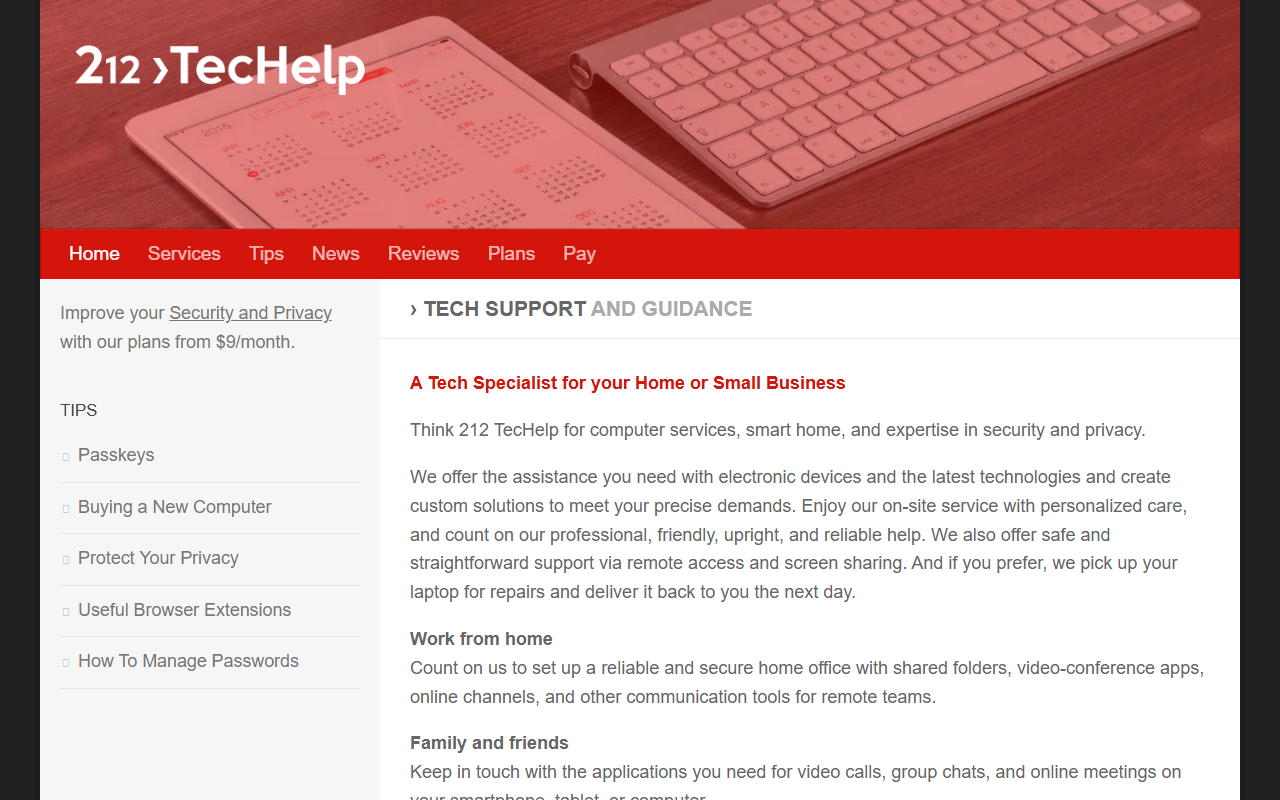 212techhelp.com screenshot