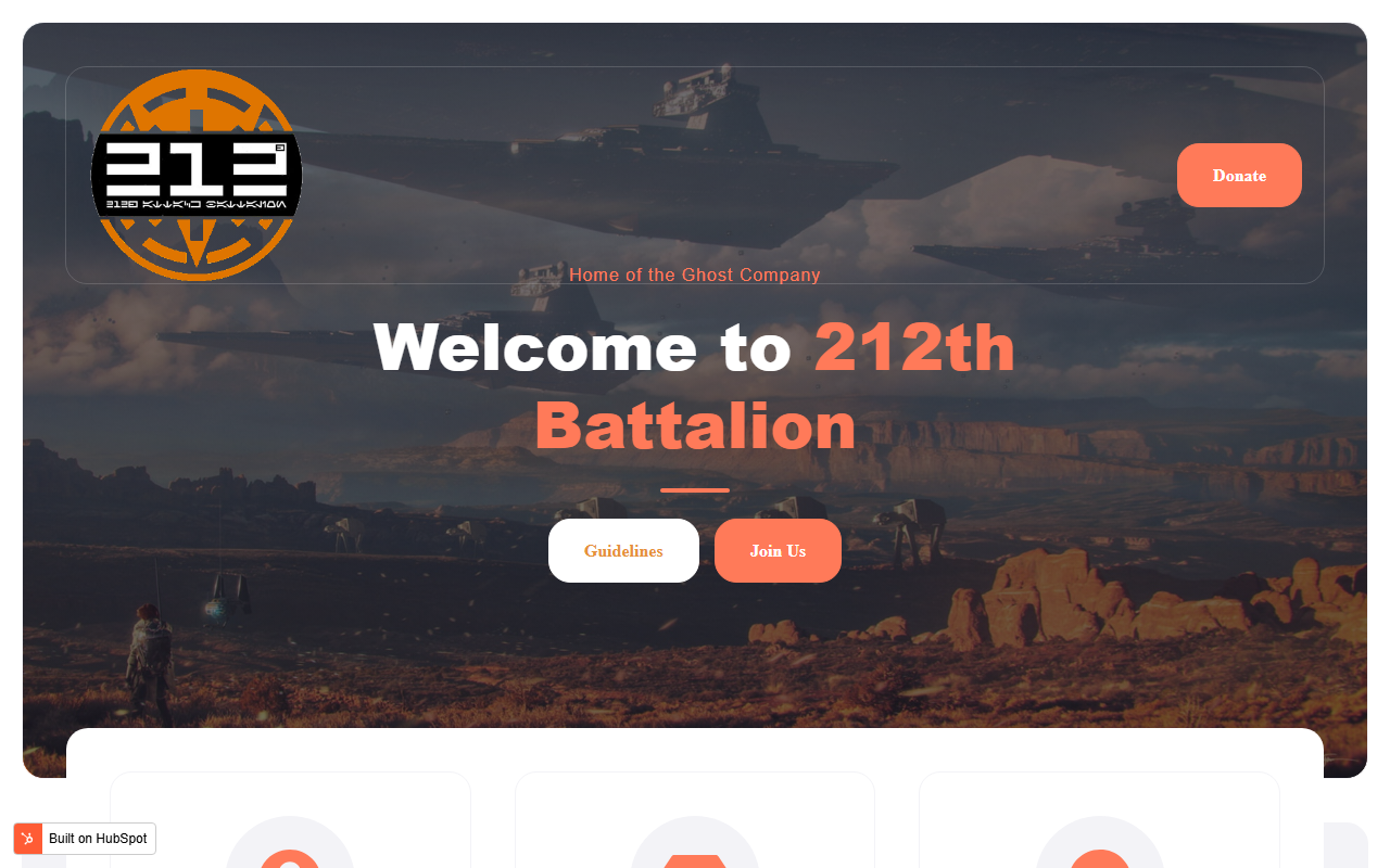 212thbattalion.com screenshot