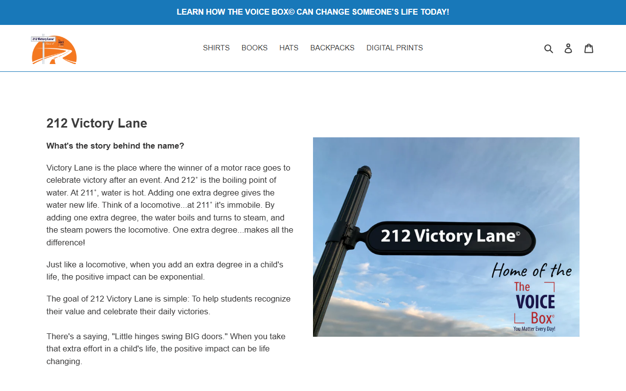 212victorylane.com screenshot