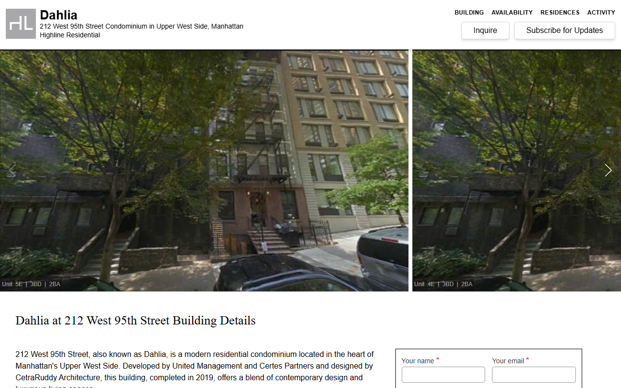 212west95th.com screenshot
