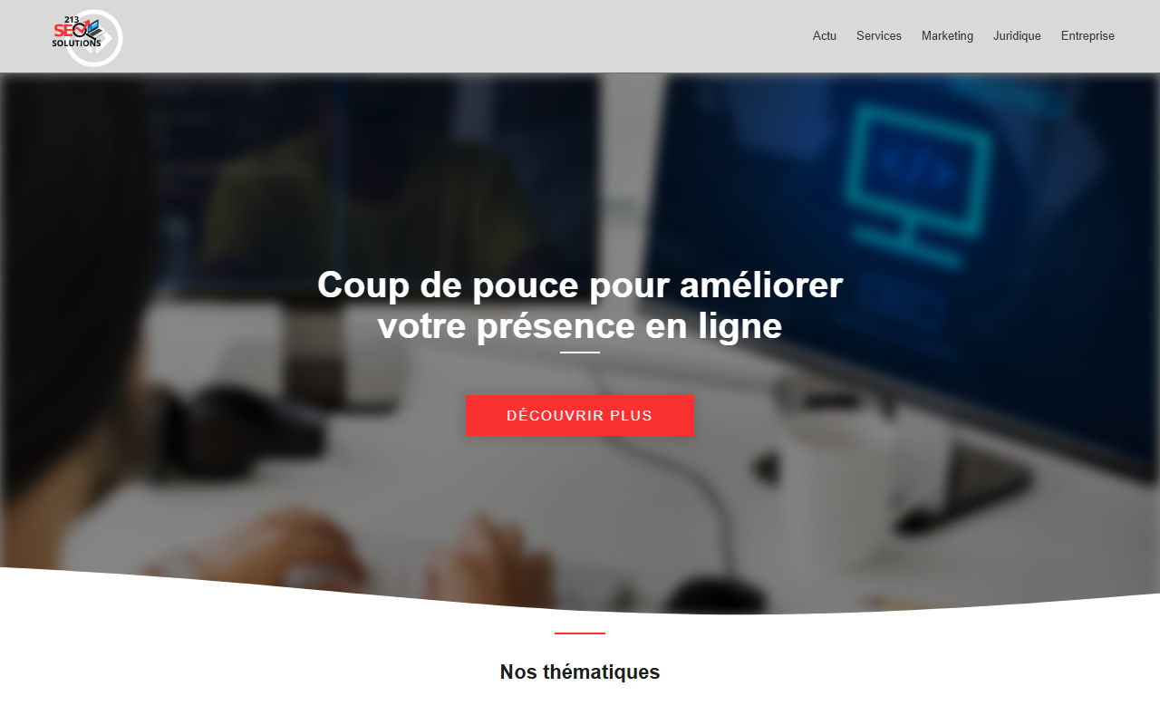 213-solutions.com screenshot