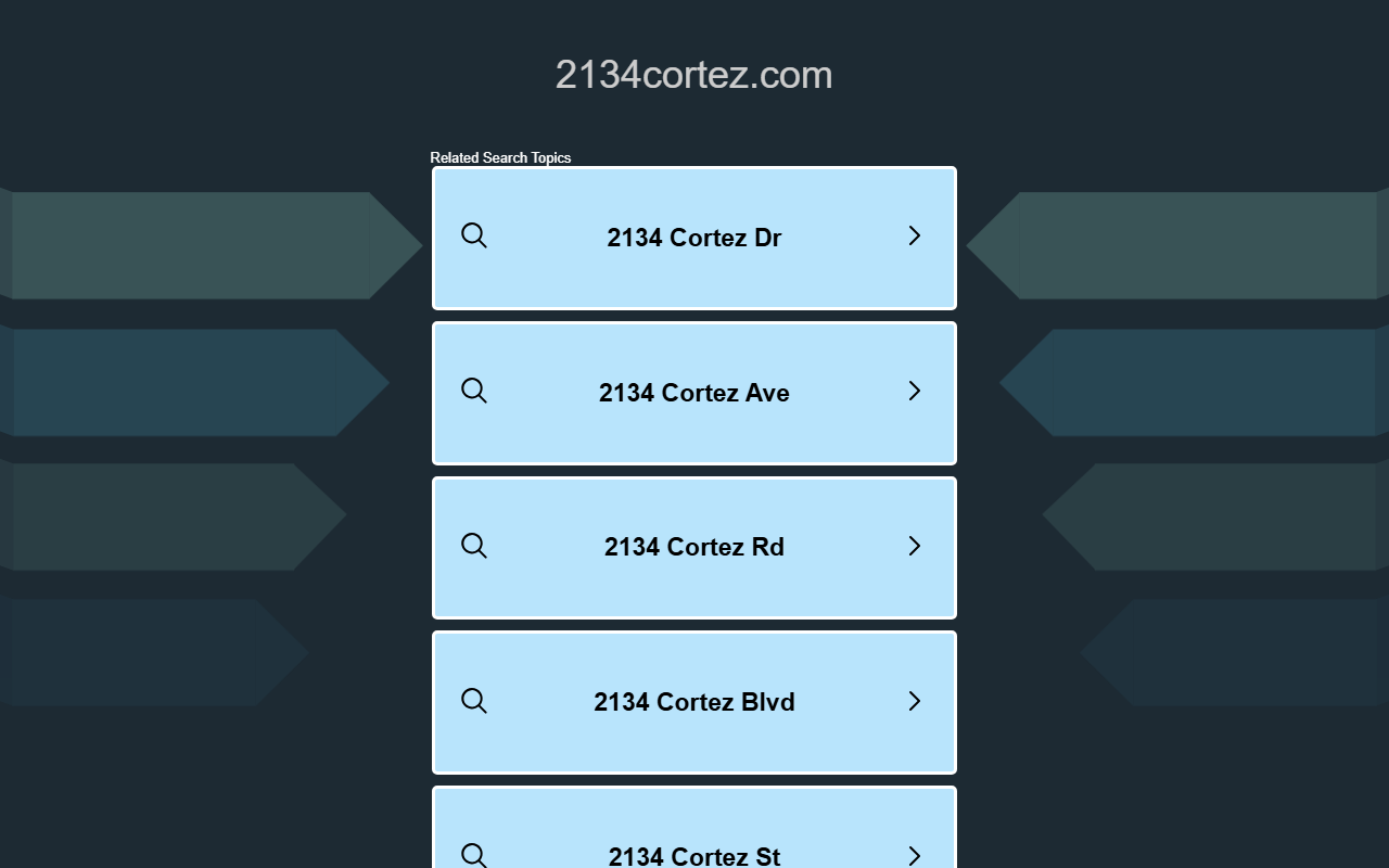 2134cortez.com screenshot