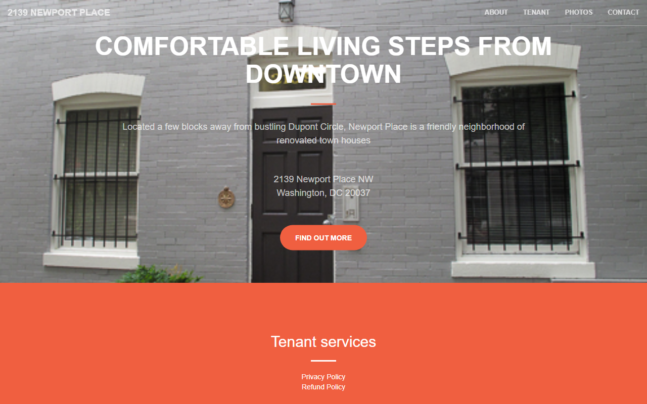 2139newport.com screenshot
