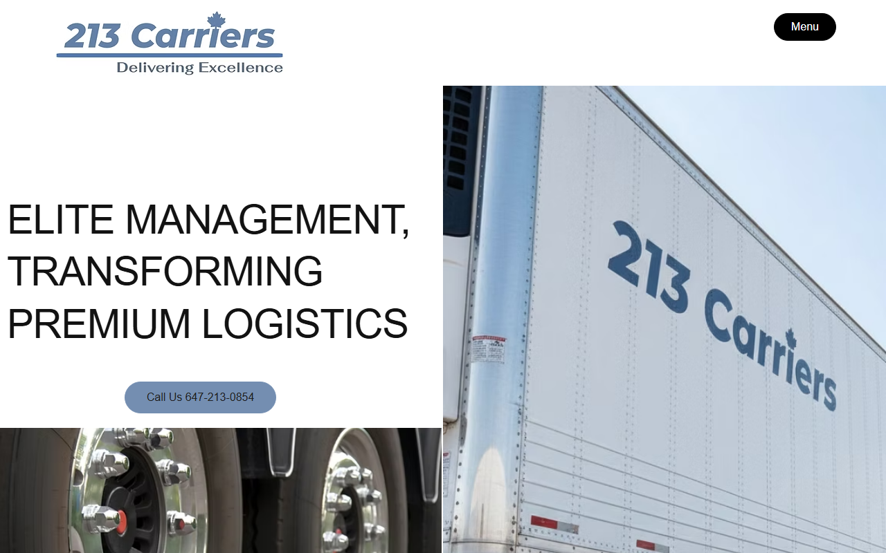 213carriers.com screenshot