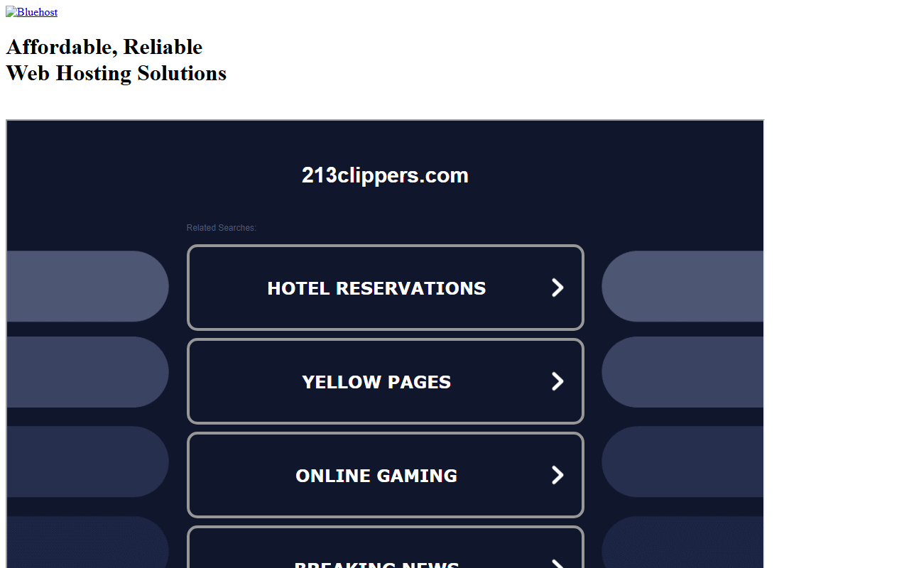 213clippers.com screenshot