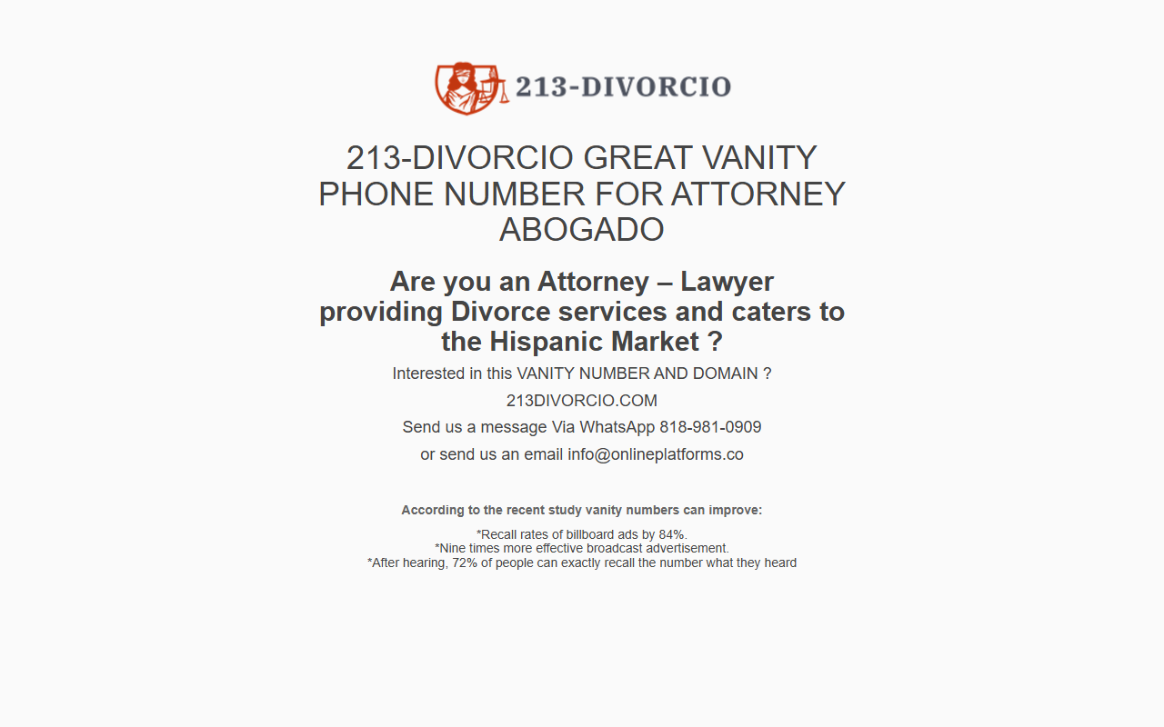 213divorcio.com screenshot