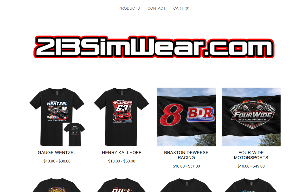 213simwear.com screenshot