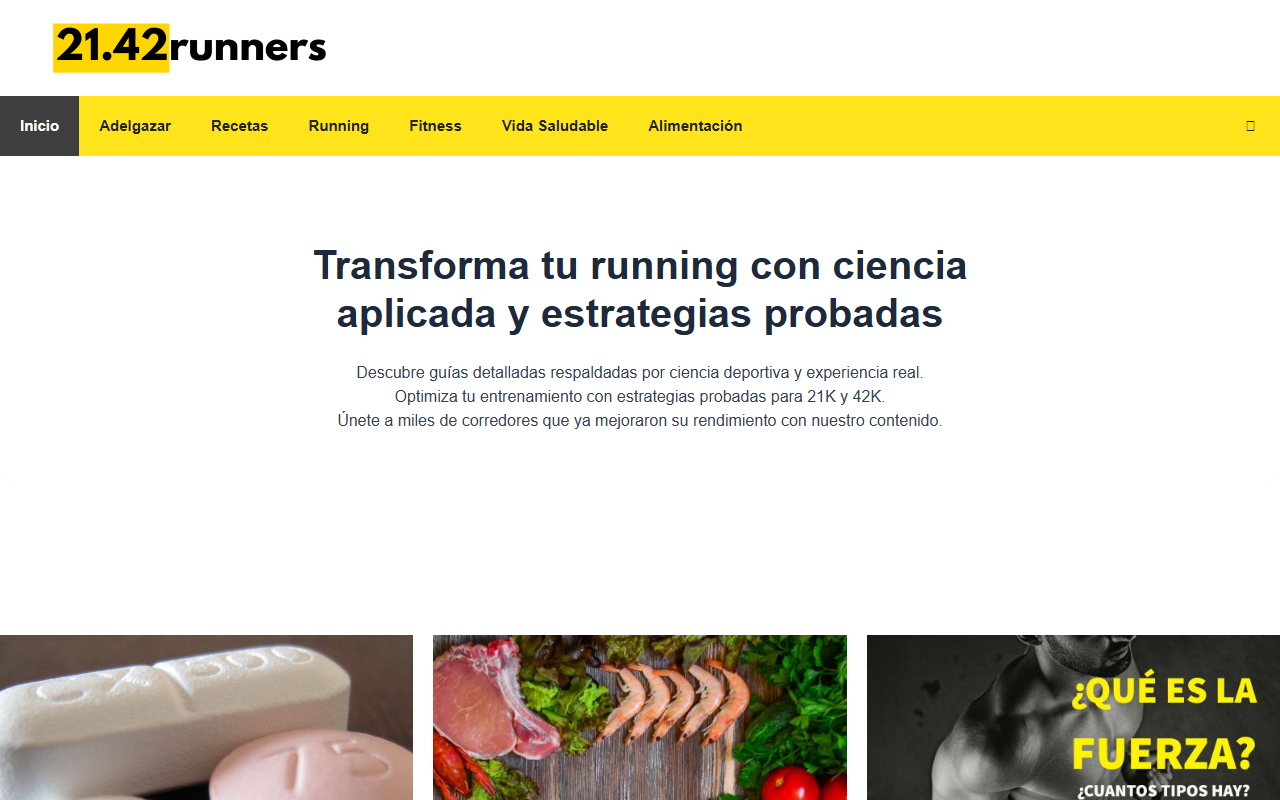 2142runners.com screenshot