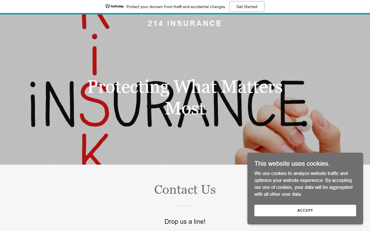 214insurance.com screenshot