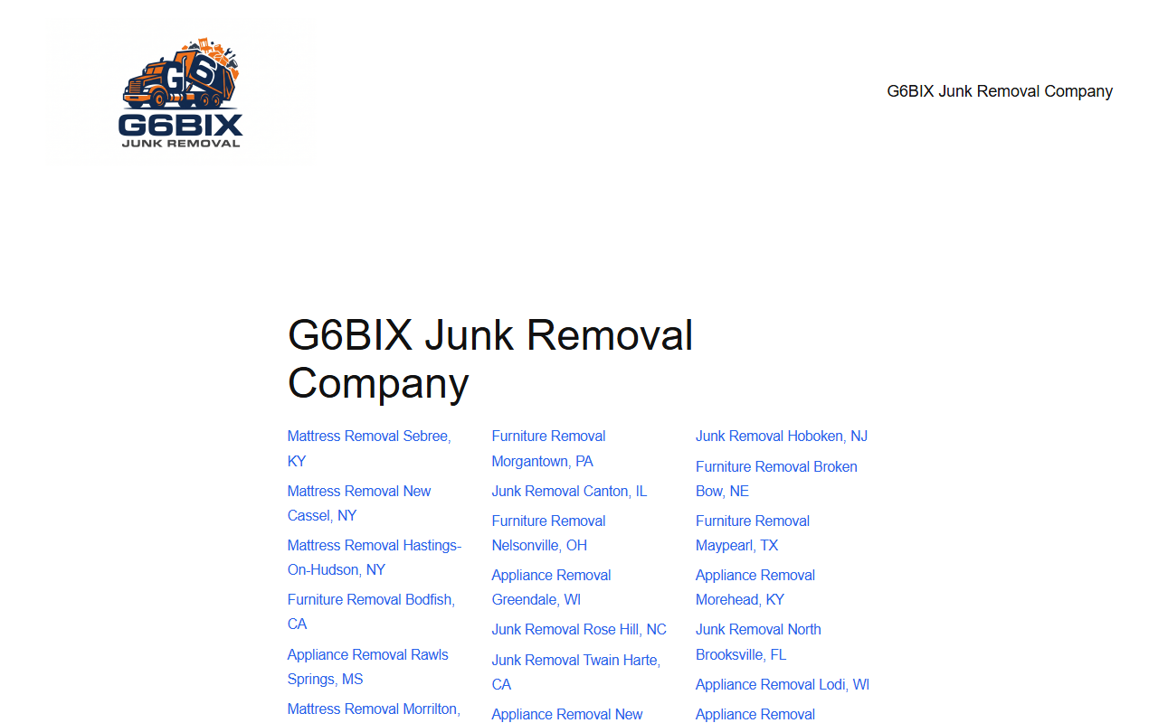 214junkremoval.com screenshot