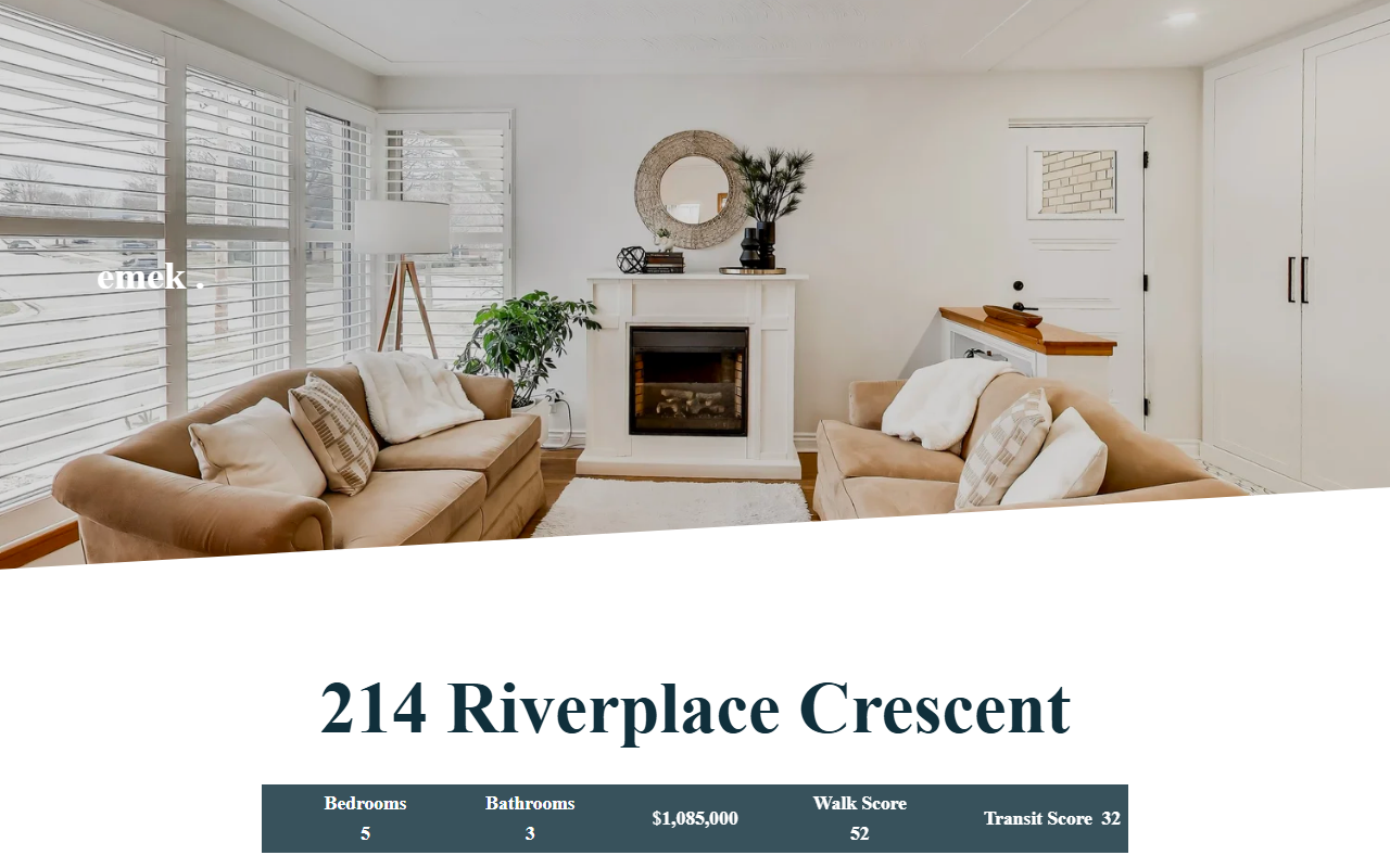 214riverplace.com screenshot