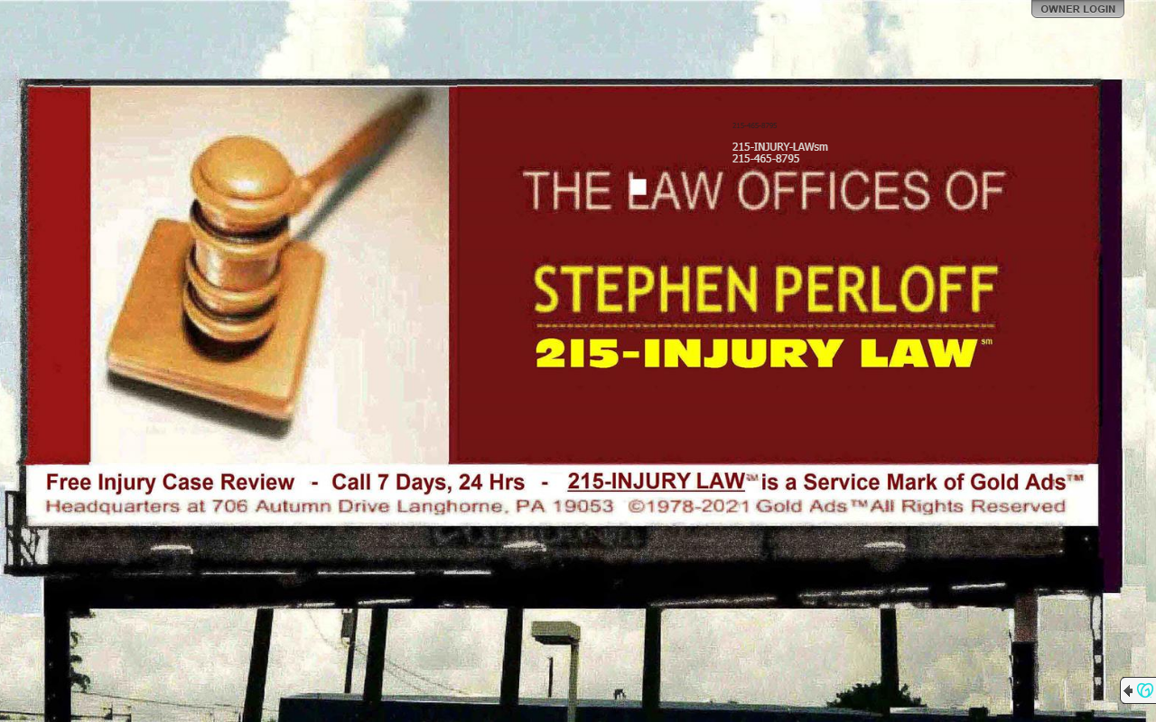 215-injurylaw.com screenshot