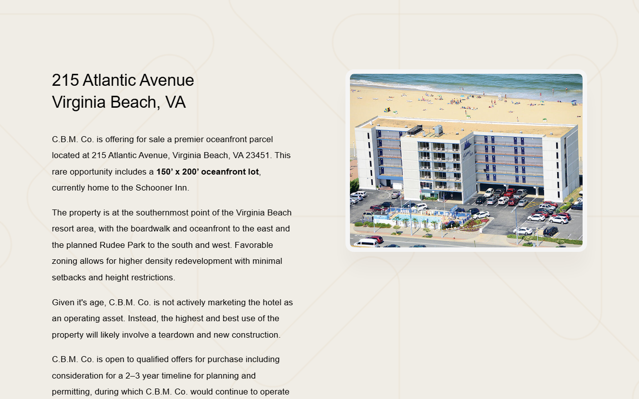 215atlantic.com screenshot
