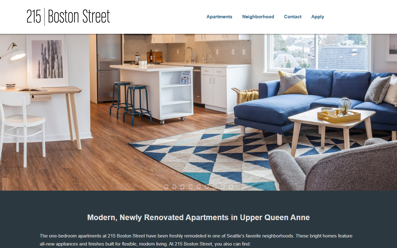 215bostonstreet.com screenshot