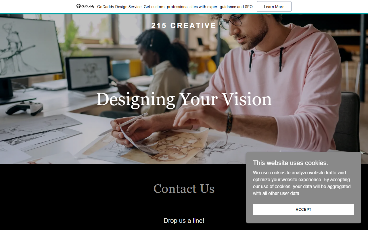 215creative.com screenshot