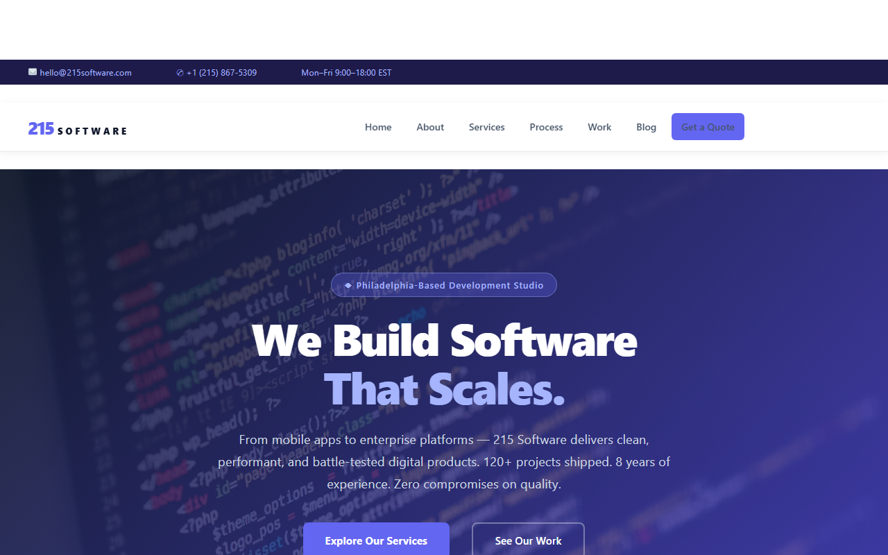 215software.com screenshot