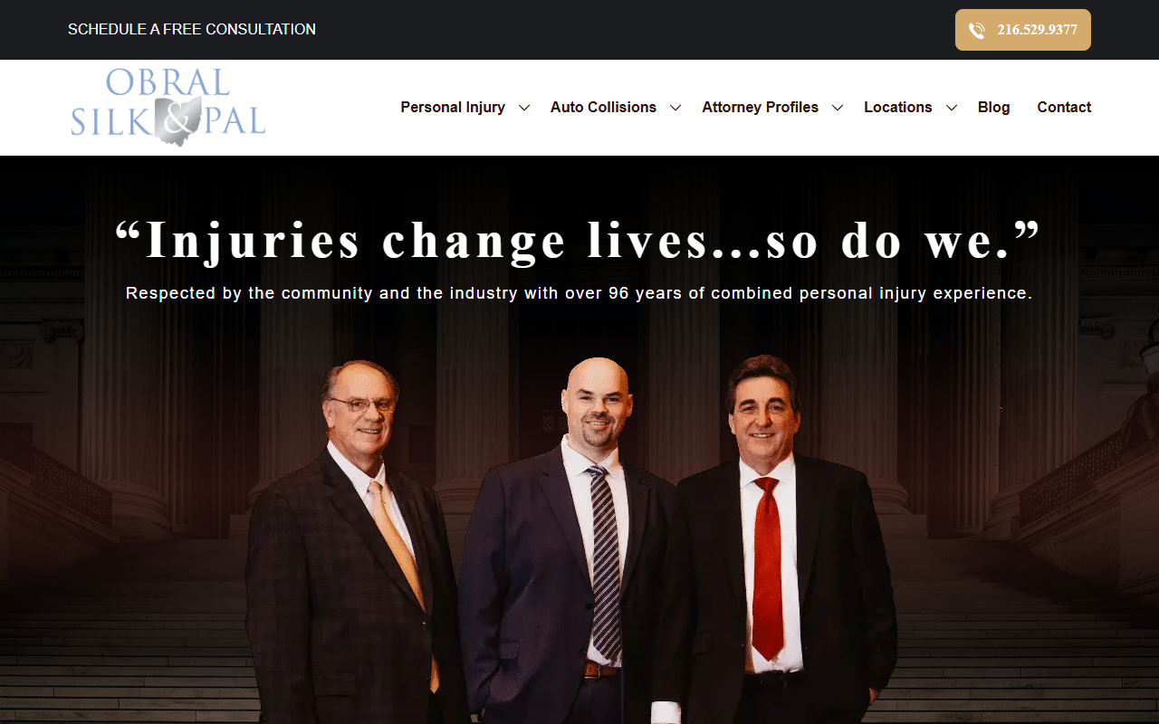 216-lawyers.com screenshot