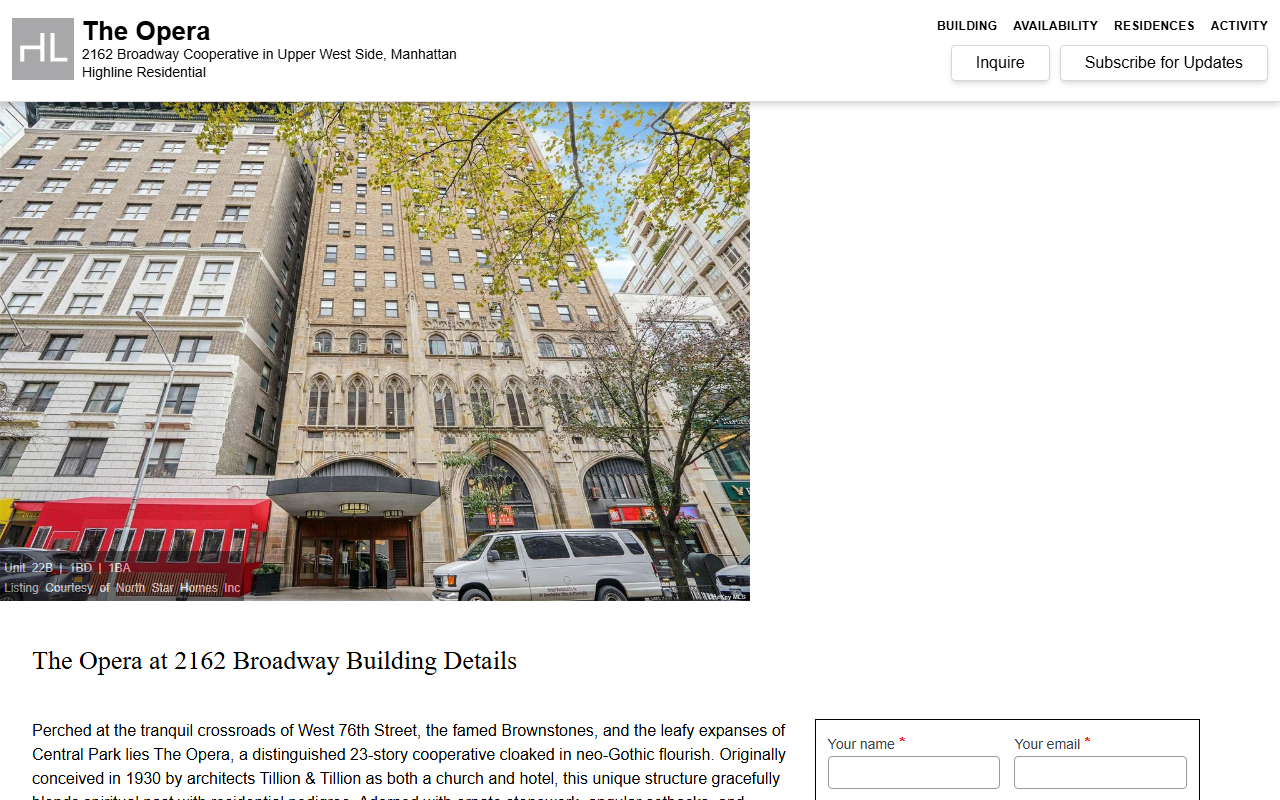 2162broadway.com screenshot