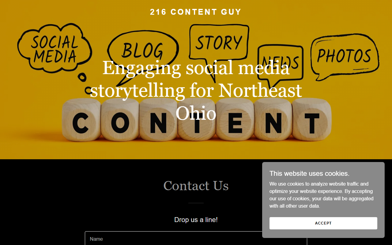 216contentguy.com screenshot
