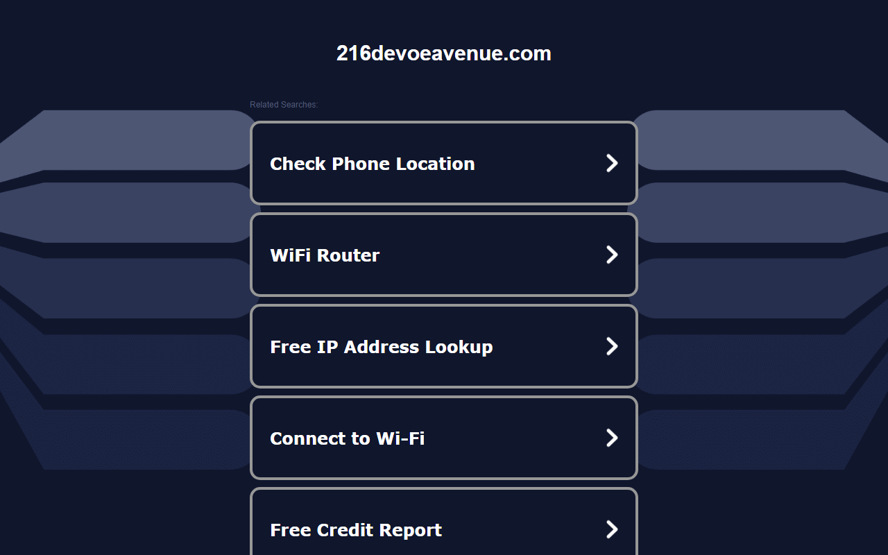 216devoeavenue.com screenshot