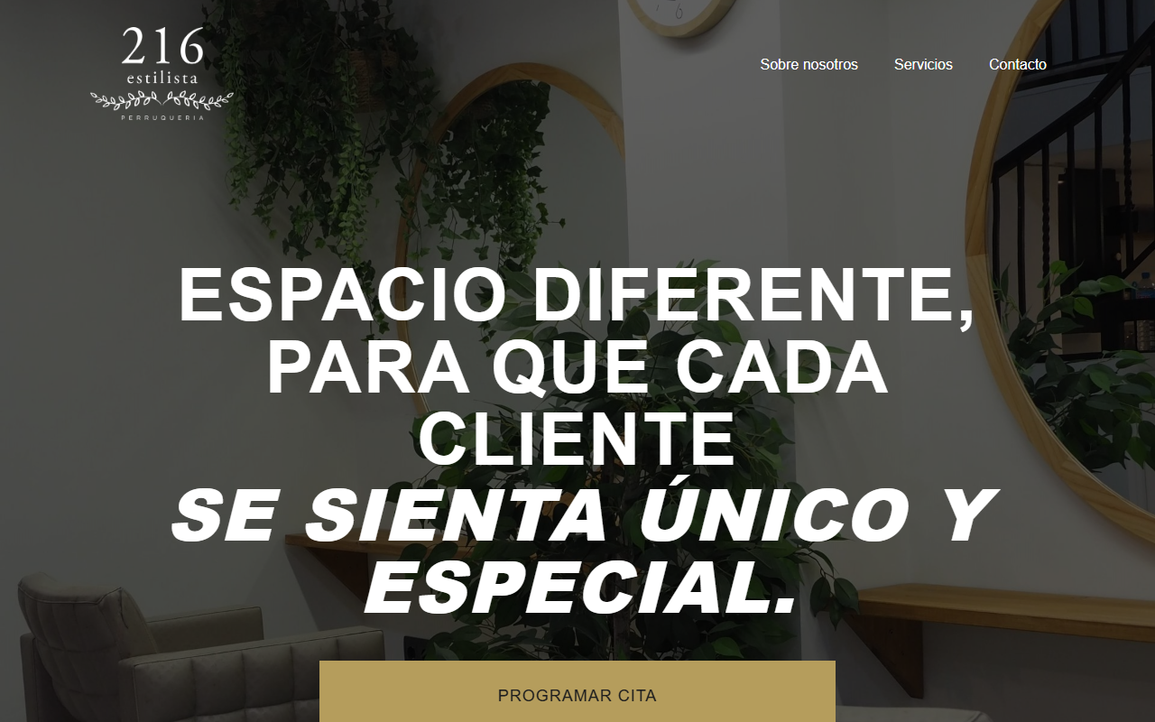 216estilista.com screenshot