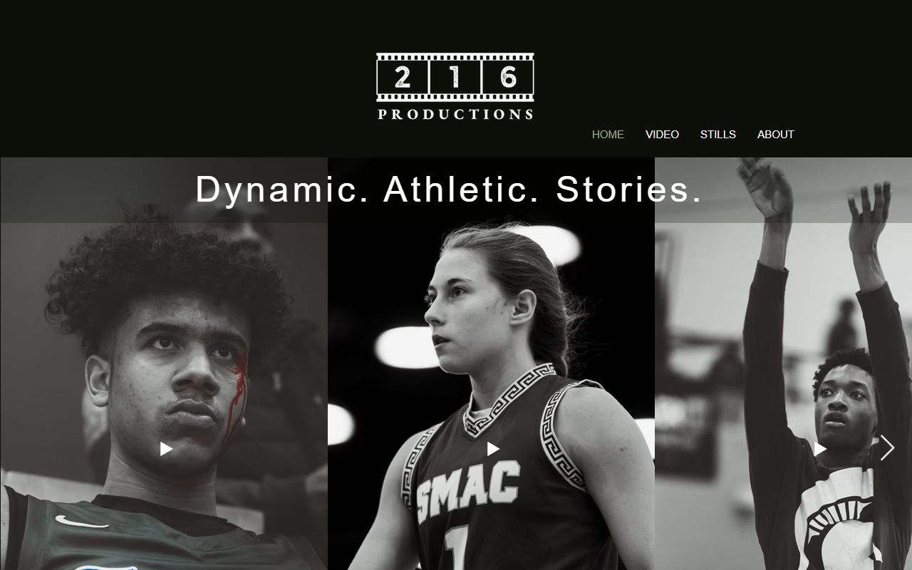 216productions.com screenshot
