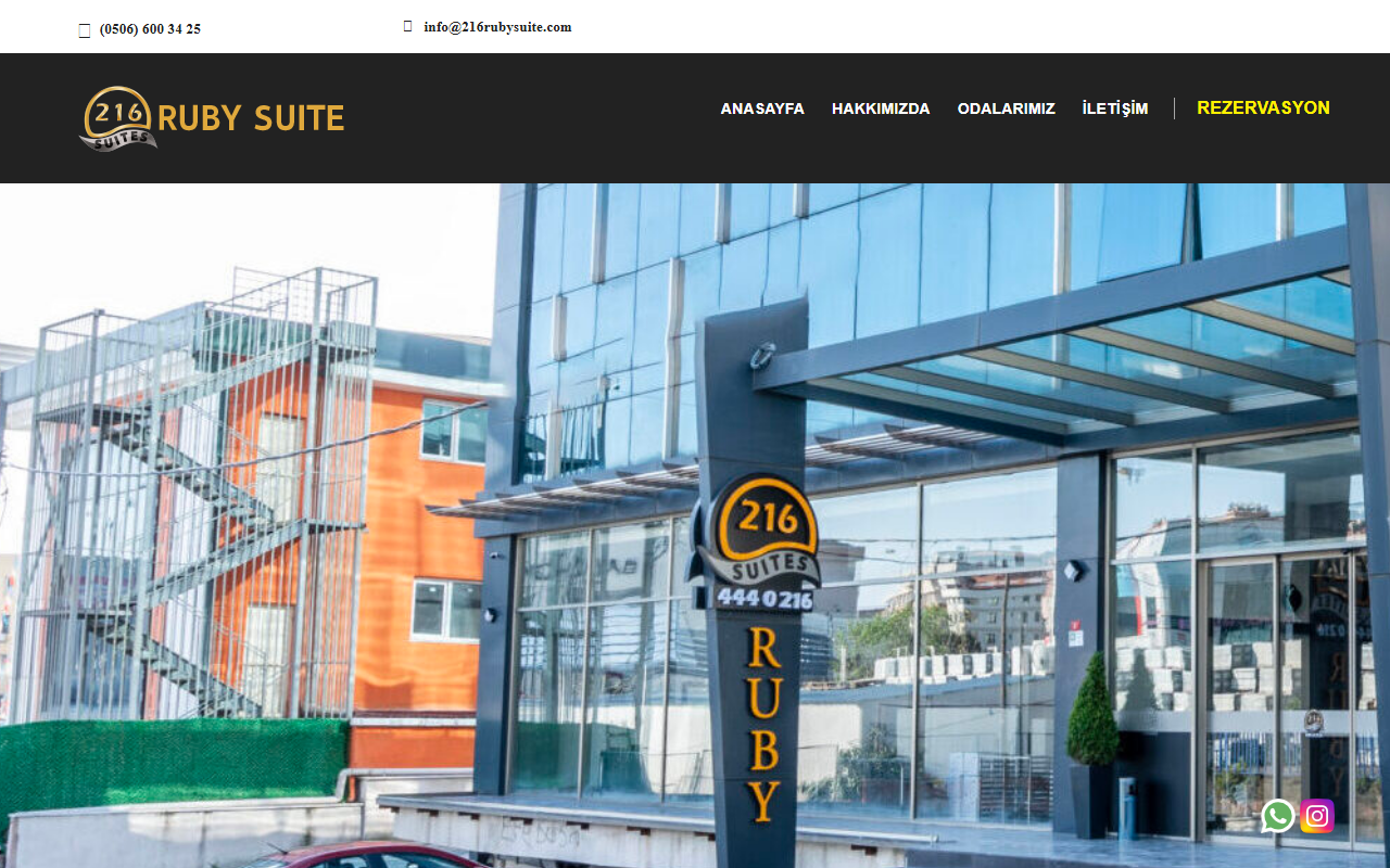 216rubysuite.com screenshot