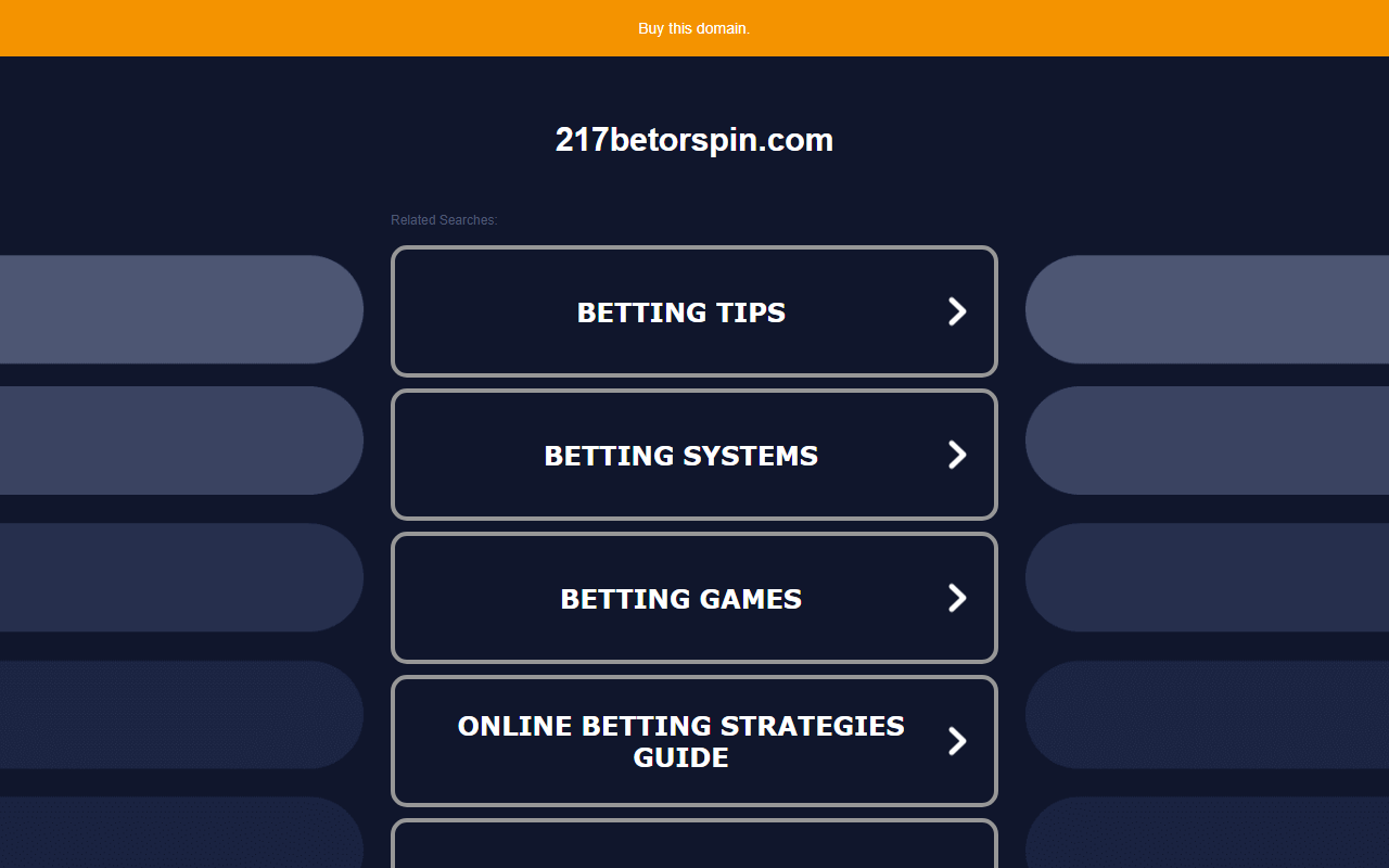 217betorspin.com screenshot