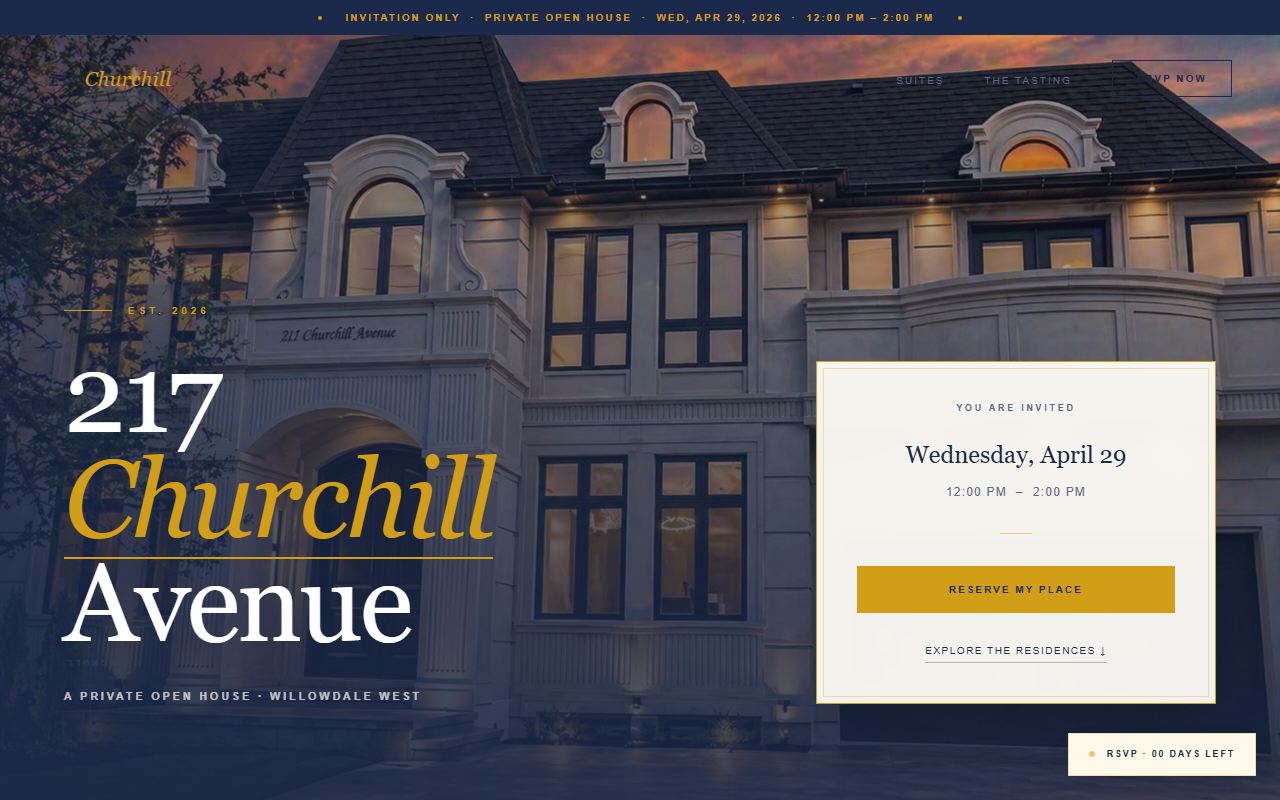217churchill.com screenshot