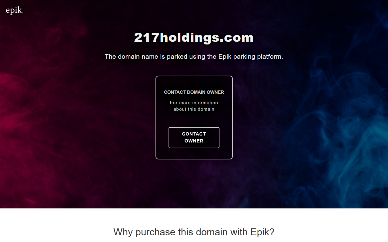 217holdings.com screenshot