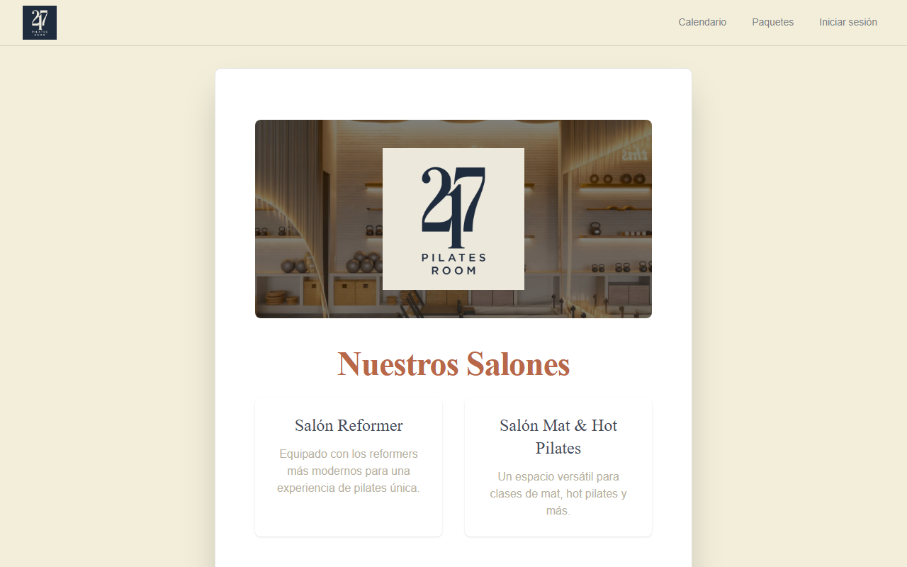 217pilatesroom.com screenshot